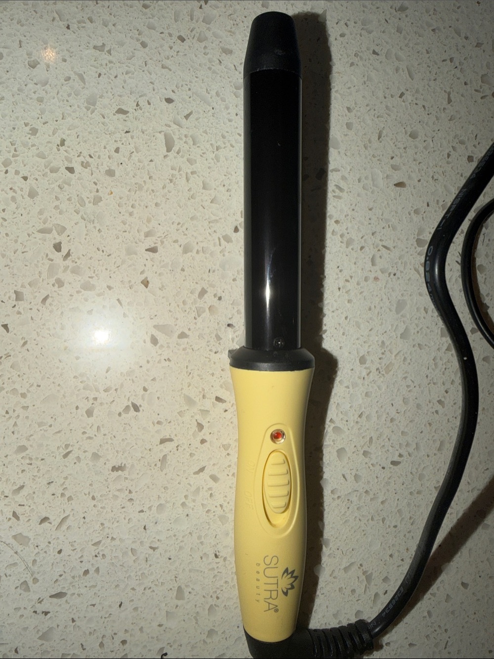 Sutra Styling Yellow 19mm Barrel Curling Wand